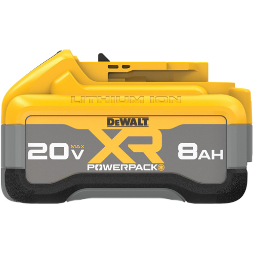 MAX* XR POWERPACK Battery, Lithium-Ion, 20 V, 8 Ah OSI Industrial Sales