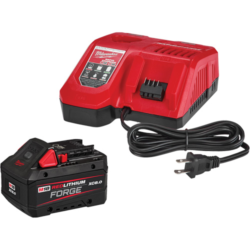 M18 Redlithium Forge XC8.0 Starter Battery Kit, 18 V, Lithium-Ion OSI Industrial Sales