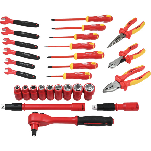 Insulated Tool Set, 1000 V, 28 Pcs OSI Industrial Sales