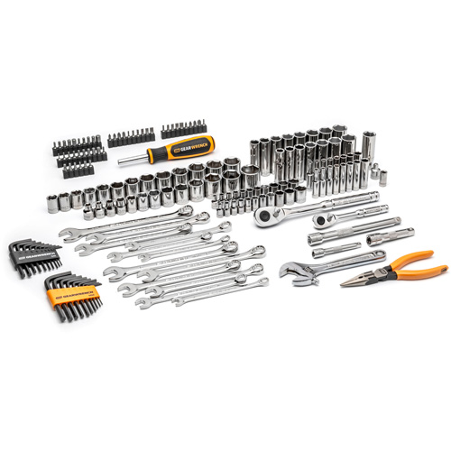 Jeu doutils de qualit&eacute; professionnelle &agrave; 72 dents, 6 pans et &agrave; prise 3/8" et 1/4" OSI Industrial Sales