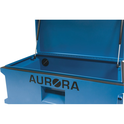 Coffre &agrave; outils de chantier, 33" x 20-3/10" x 18-3/10", Acier, Bleu OSI Industrial Sales