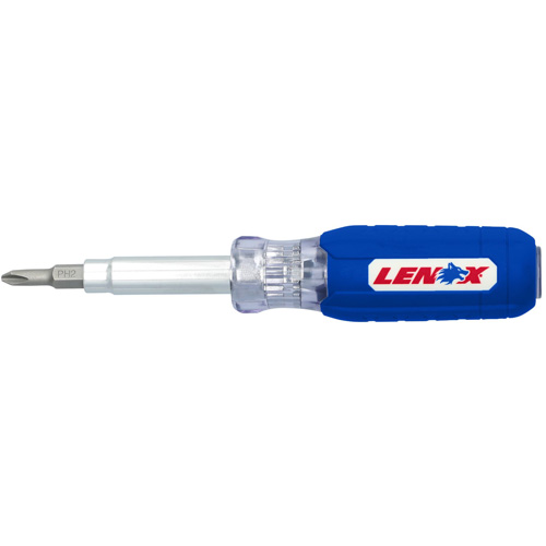 6-in-1 Multi-Bit Screwdriver, Textured Handle OSI Industrial Sales