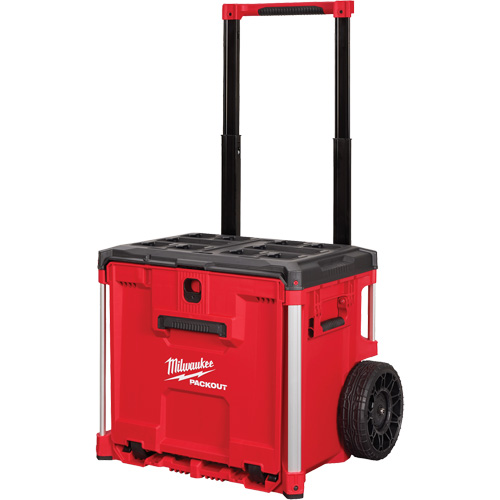 PACKOUT Rolling Drawer Tool Box, 19" x 24" x 20", Black/Red OSI Industrial Sales