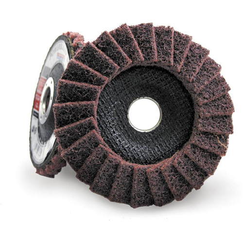 POWERBLEND SCD Surface Conditioning Flap Disc, 4-1/2" x 7/8", Type 29, Medium Grit OSI Industrial Sales