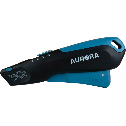 Retractable Safety Knife , Stainless Steel, Heavy-Duty, Plastic/Aluminum Handle OSI Industrial Sales