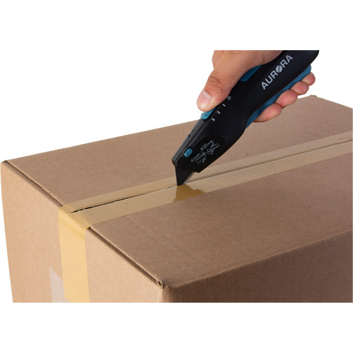 Retractable Safety Knife , Stainless Steel, Heavy-Duty, Plastic/Aluminum Handle OSI Industrial Sales