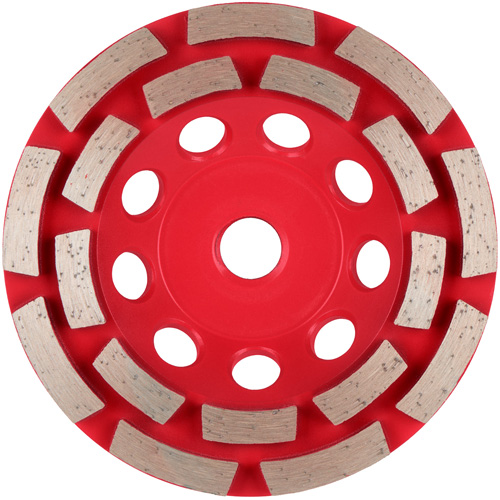 Meule boisseau diamant&eacute;e &agrave; rang&eacute;e double DIAMOND MAX OSI Industrial Sales