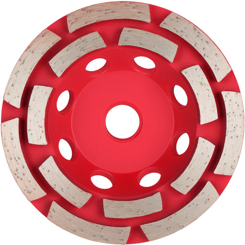 Meule boisseau diamant&eacute;e &agrave; rang&eacute;e double DIAMOND MAX OSI Industrial Sales