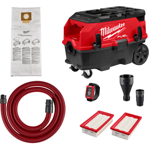 M18 FUEL 9 Gallon Dual Battery Dust Extractor with PACKOUT Compatibility and VACLINK Kit, 27-3/4" x 19" OSI Industrial Sales