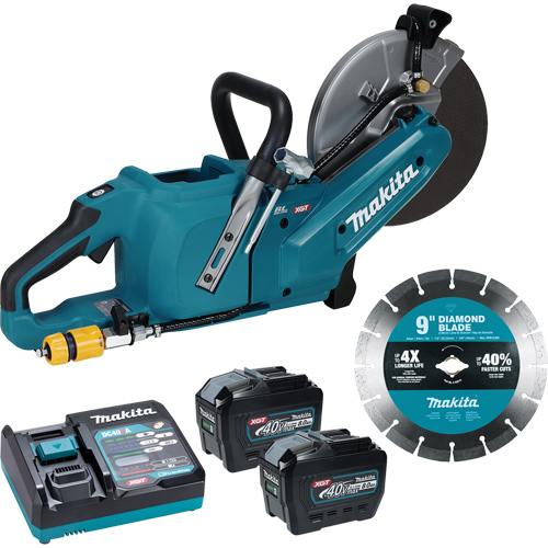 40Vmax XGT Brushless Power Cutter with 8.0Ah Batteries Kit, 9", 40 V OSI Industrial Sales