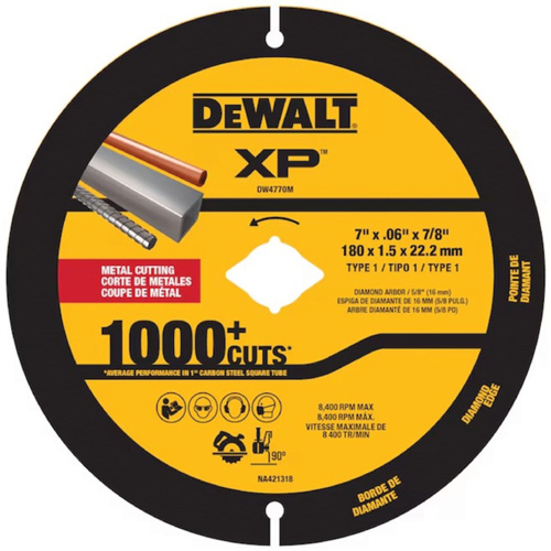 XP Metal Diamond Blade for Angle Grinders & Circular Saws OSI Industrial Sales