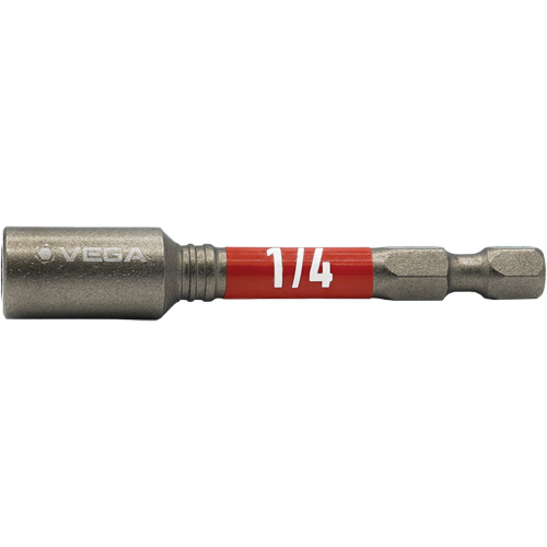 Tourne-&eacute;crou Impactech, Embout 1/4", Prise 1/4", 2-9/16" lo, Magn&eacute;tique OSI Industrial Sales