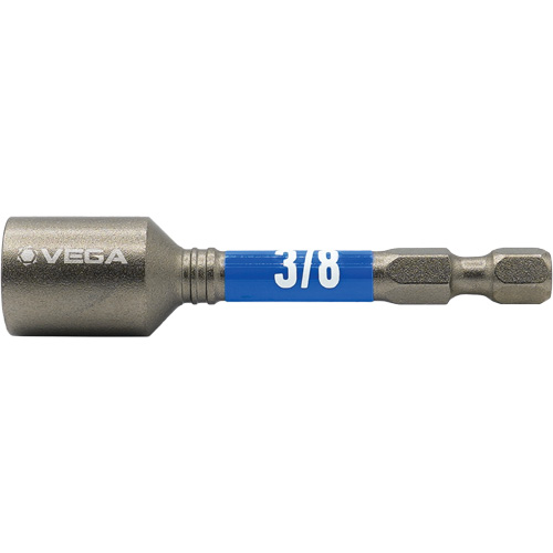 Impactech&reg; Nut Driver, 3/8" Tip, 1/4" Drive, 2-9/16" L, Magnetic OSI Industrial Sales