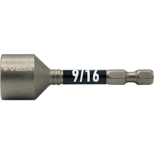 Tourne-&eacute;crou Impactech, Embout 9/16", Prise 1/4", 2-9/16" lo, Magn&eacute;tique OSI Industrial Sales