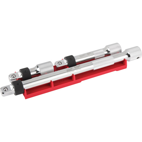 Locking Extension Set, 1/2" Drive, Chrome Finish, 3 Pcs OSI Industrial Sales