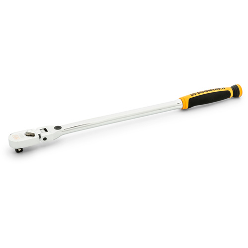 Cl&eacute; &agrave; cliquet &agrave; t&ecirc;te flexible verrouillable 120XP avec poign&eacute;e double mat&eacute;riau OSI Industrial Sales