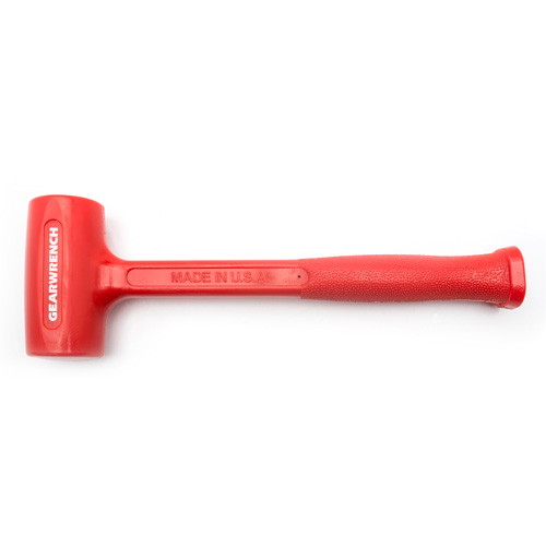 One-Piece Standard Head Dead Blow Hammer, 38 oz., Textured Grip, 15-1/4" L OSI Industrial Sales