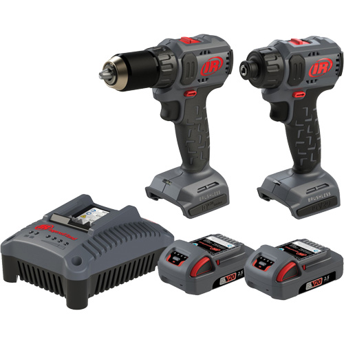 Compact Drill & Screwdriver Cordless Combo Tool Kit, Lithium-Ion, 20 V OSI Industrial Sales