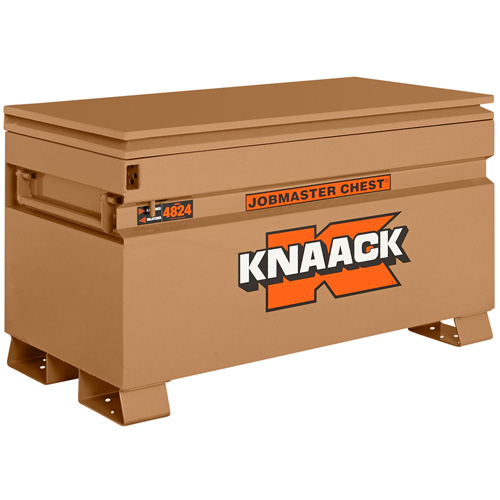 Model 4824 Jobsite Chest with Padlock, 48" x 24" x 28-1/2", Steel, Tan OSI Industrial Sales