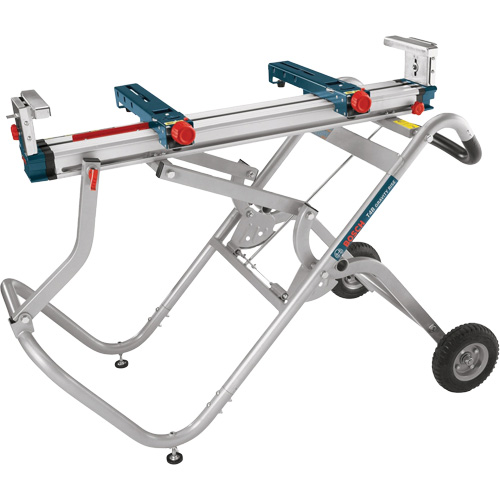 Gravity-Rise Miter Saw Stand with Wheels OSI Industrial Sales