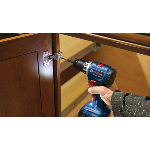 Compact Brushless Drill/Driver Kit, Lithium-Ion, 18 V, 1/2" Chuck, 400 in-lbs. Torque OSI Industrial Sales