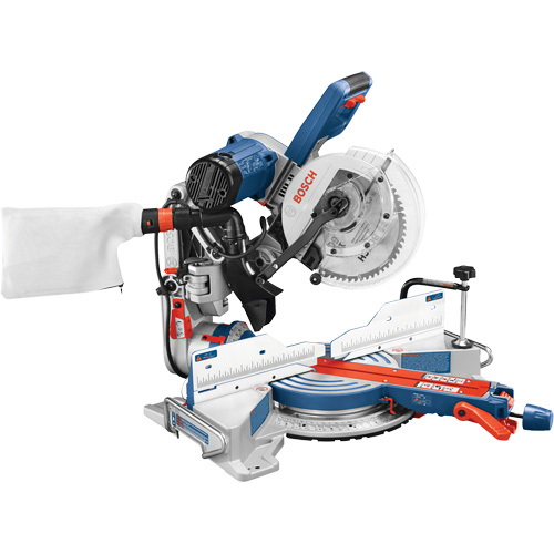Dual-Bevel Glide Miter Saw, 10", 15 A, 120 V OSI Industrial Sales