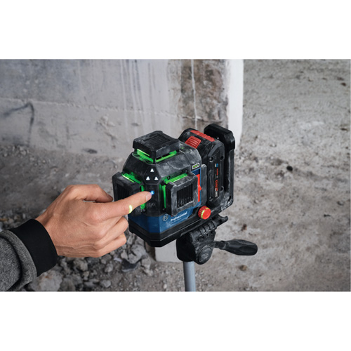 360 Connected Green-Beam Three-Plane Leveling and Alignment Laser OSI Industrial Sales