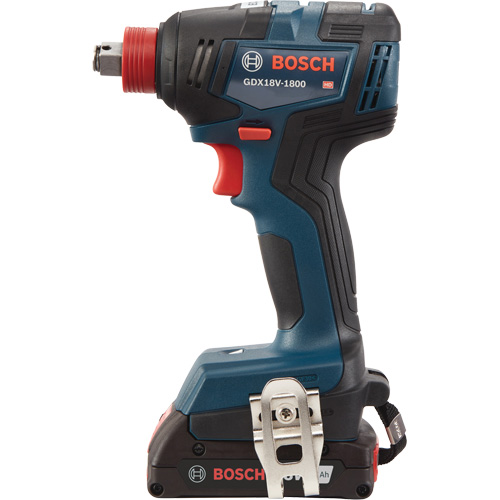 Two-In-One Bit/Socket Impact Driver/Wrench Kit, 1/2", 1800 in-lbs. Max. Torque, 18 V, Lithium-Ion OSI Industrial Sales