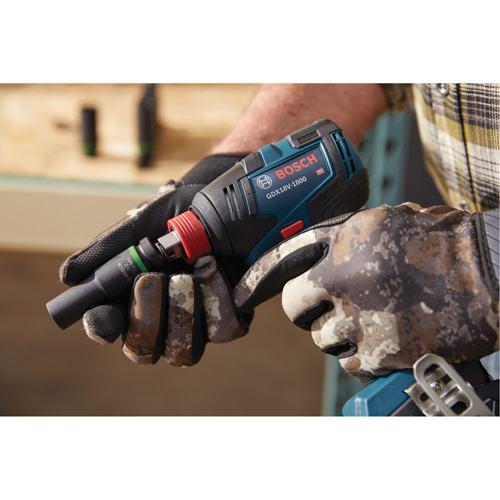 Two-In-One Bit/Socket Impact Driver/Wrench Kit, 1/2", 1800 in-lbs. Max. Torque, 18 V, Lithium-Ion OSI Industrial Sales