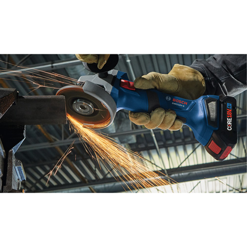 Brushless Angle Grinder with Slide Switch, 4-1/2" Wheel, 18 V OSI Industrial Sales