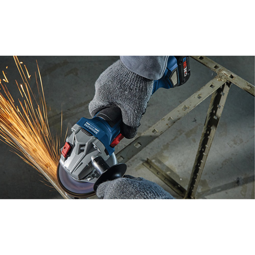 Brushless Angle Grinder with Slide Switch, 4-1/2" Wheel, 18 V OSI Industrial Sales