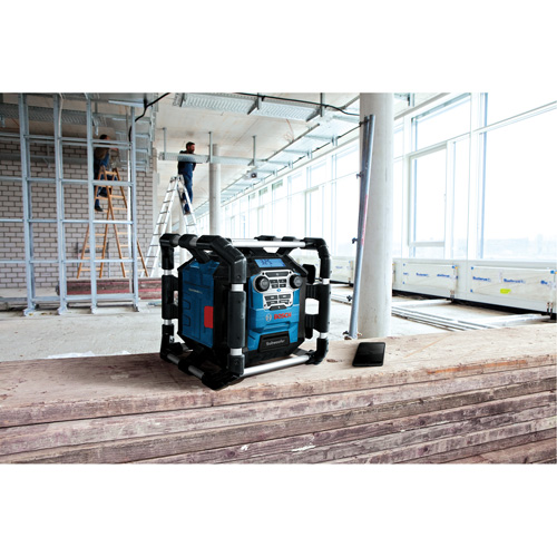 Radio de chantier avec Bluetooth 5.0 et station dalimentation, Lithium-ion, 18 V OSI Industrial Sales