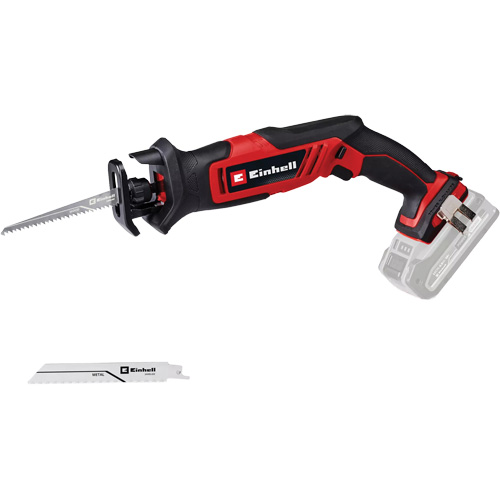 Scie alternative compacte &agrave; une main sans fil (outil seulement), 18 V, Lithium-ion Bloc-pile, 0-3000 coups/min OSI Industrial Sales