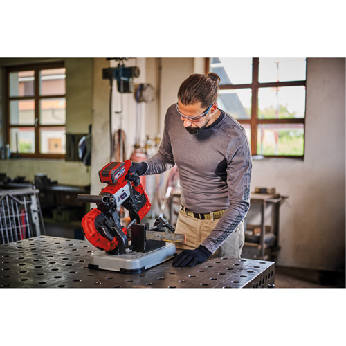 5” Cordless Compact Metal Cutting Bandsaw (Tool Only), 18 V, 4-1/2" Capacity OSI Industrial Sales