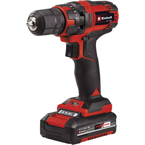 Ensemble perceuse sans fil, Lithium-ion, 18 V, Mandrin 3/8", Couple 310  lb-po OSI Industrial Sales