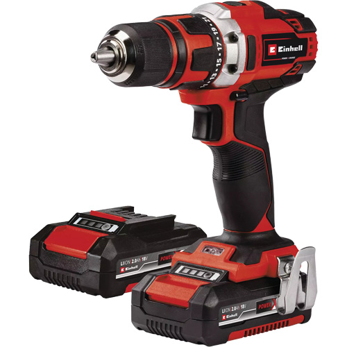 Ensemble perceuse sans fil, Lithium-ion, 18 V, Mandrin 1/2", Couple 354 lb-po OSI Industrial Sales
