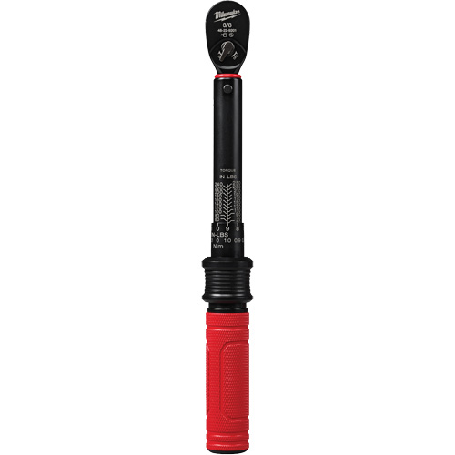 Torque Wrench, Click, 3/8" Square Drive, 5.6 - 28.2 N.m/50 - 250 in-lbs OSI Industrial Sales