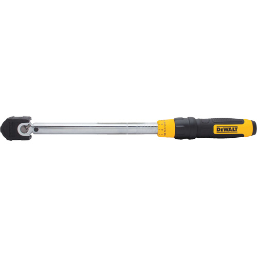 Cl&eacute; dynamom&eacute;trique &agrave; microm&egrave;tre, &agrave; cliquer, Entraînement 3/8" carr&eacute;, 20 - 100 lb-pi/27,11-135. 58 N.m OSI Industrial Sales