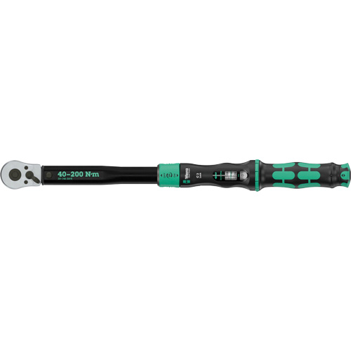 Cl&eacute; dynamom&eacute;trique Click-Torque Lock C 3 r&eacute;glable avec fonction Torque Lock, &agrave; cliquer, Entraînement 1/2" carr&eacute;, 30 - 146 lb-pi OSI Industrial Sales