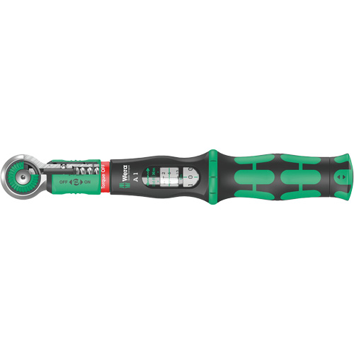 Cl&eacute; dynamom&eacute;trique Safe-Torque A 1, &agrave; cliquer, Entraînement 1/4" carr&eacute;, 2 - 9 lb-pi OSI Industrial Sales