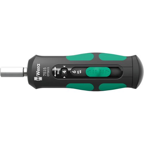 Tournevis dynamom&eacute;trique &agrave; couple s&eacute;curis&eacute; et vitesse rapide Kraftform, Gamme de couple 2 - 6 Nm, 5-4/5" Longueur OSI Industrial Sales