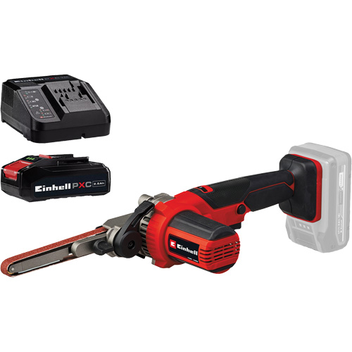 Cordless 18" File Belt Sander with 2.5Ah PXC Battery & Charger Starter Kit OSI Industrial Sales