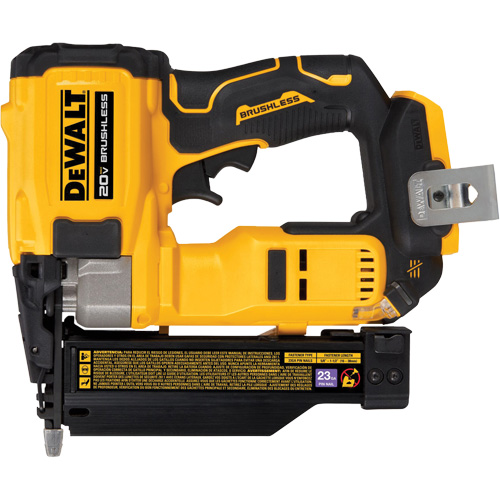 Cloueuse sans fil et sans balai ATOMIC COMPACT SERIES &agrave; goupille de cal 23 (outil seulement), 20 V, Lithium-ion OSI Industrial Sales