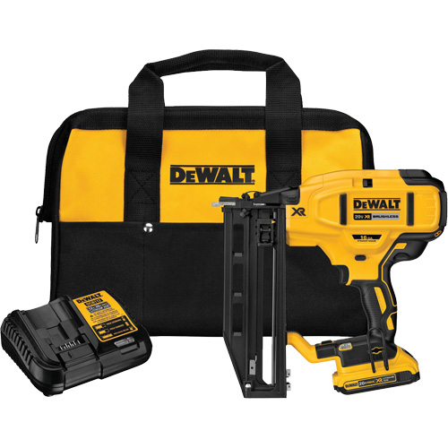 Ensemble de cloueuse droite sans fil pour la finition de cal 16 XR, 20 V, Lithium-ion OSI Industrial Sales