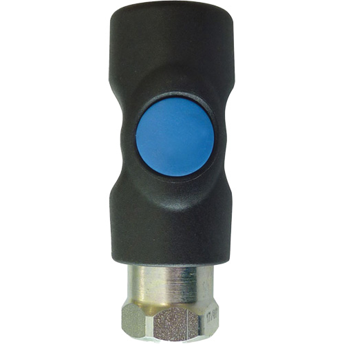 TOPQUIK S1 Industrial Quick Coupler, Polyester Composite/Stainless Steel, 1/4", Female NPT, 174 PSI OSI Industrial Sales
