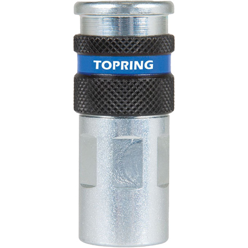 Raccord industriel rapide QUIKSILVER 2, Acier zingu&eacute;, 1/4", NPT femelle, 362 PSI OSI Industrial Sales