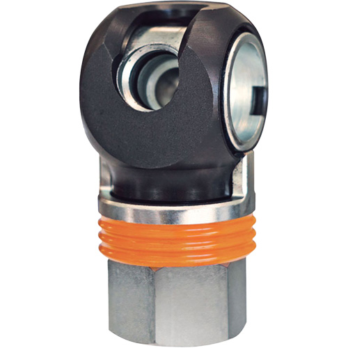 Raccord industriel rapide TOPQUIK SC, Acier nickel&eacute;, 1/2", NPT femelle, 359 PSI OSI Industrial Sales