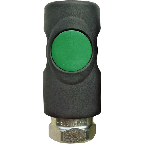 TOPQUIK S1 Ultraflo 7.8 mm Quick Coupler, Polyester Composite/Stainless Steel, 1/4", Female NPT, 174 PSI OSI Industrial Sales