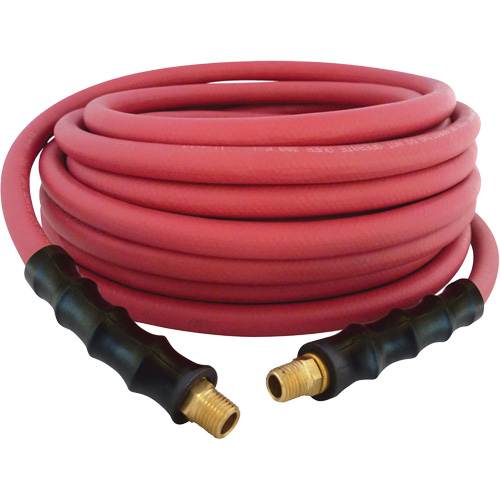 MAXPRO Rubber Hose, Air/Water, EPDM Rubber/Polyester, 3/8" dia. x 50', 300 psi, 1/4 NPT OSI Industrial Sales