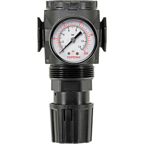 MODULAIR 300 Zinc Diaphragm Regulator, 3/8" NPT, 300 psi Max. PSI, In Line/Modular OSI Industrial Sales